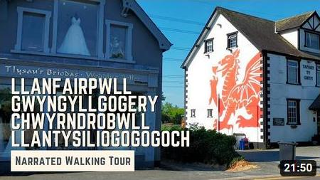Walking Tour­ Llanfair PG
