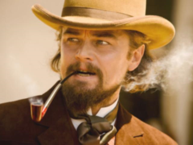 Leonardo Dicaprio in Django Unchained
