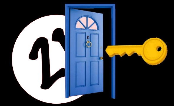 Key of the door 21