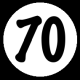 number 70