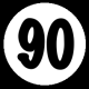 number 90