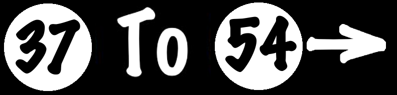 To Cash Bingo Numbers 37 To 54