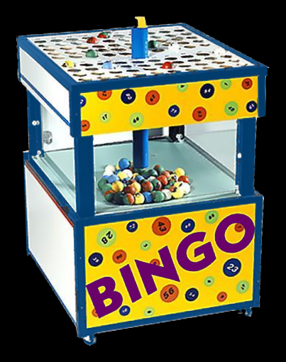 Older Blower Type Bingo Machines