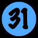 Blue Number 31