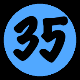 Blue Number 35
