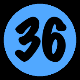 Blue Number 36
