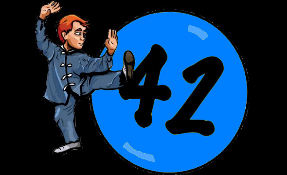 Blue Number 42