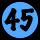 Blue Number 45