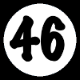 White Number 46
