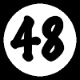 White Number 48
