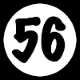 White Number 56