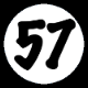 White Number 57