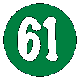 Green Number 61