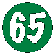 Green Number 65