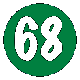 Green Number 68