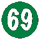 Green Number 69