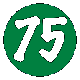 Green Number 75