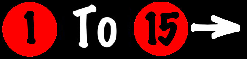 To Prize Bingo Numbers 01 To 15