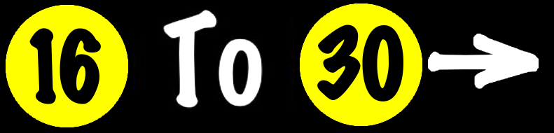 To Prize Bingo Numbers 16 To 30