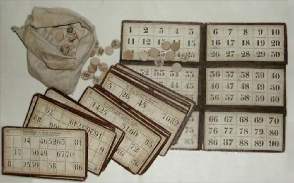 Vintage Italian Tombola Game