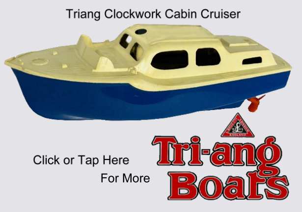 Triang Clockwork Cabin Cruiser