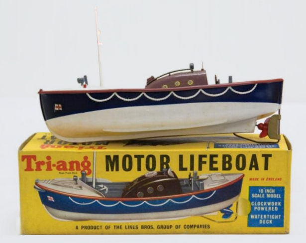 Clockwork Triang Motor Lifeboat
